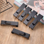 50 Pcs Gridwall Utility Notch Hook Gridwall Picture Hanger Commercial Black Grid Wall Panel Pegs for Panel Pegboard Grid Shelf Hanging Display - Image 7