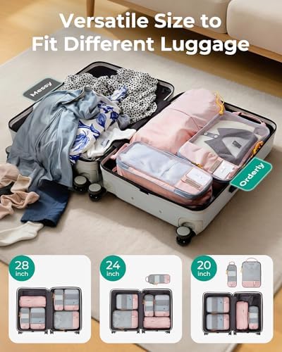 BAGSMART Compression Packing Cubes for Travel Essentials - Image 4