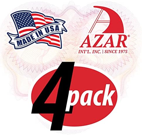 Azar Displays 250045 Clear Plastic Wall Mount File Holder with Magnets, Legal(Magnetic), 4-Pack - Image 5