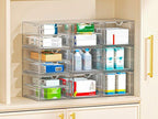 caktraie Acrylic 6-Drawer Office & Makeup Storage Organizer,Desk - Image 5