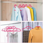 Qunclay 50 Pcs Heart Hangers with 360 Degree Swivel Hook - Image 6