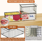 Large Freezer Organizer Bins for 5 to 9 Cu.Ft,Quick Expand/Collapse,6PACK - Image 4