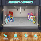 SIKADEER Waterproof Under Sink Mat 25" x 22" Silicone Mat Cabinet Protector - Image 5