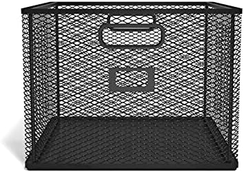 TRU RED Wire Mesh File Organizer, Matte Black - Image 2