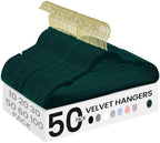 SONGMICS Velvet Hangers 50 Pack, Non-Slip Clothes Hangers, Space-Saving by SONGMICSbySONGMICSHOME