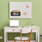 Colingmill Wood Magnetic Mail Organizer, Farmhouse Mail Holder, Black - Image 5