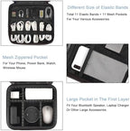 MATEIN Cord Organizer Bag with Adjustable Divider, DJ Electronic Storage - Image 2
