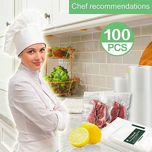 O2frepak Gallon 4mil 11"x16" Vacuum Sealer Bags 100ct for Food Storage - Image 2