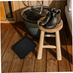 3pcs Square Boot Tray Set Waterproof Plastic Shoe Storage Tray for Indoor and Outdoor Use Large Utility Mat for Hallway Entryway and Car Trunk - Image 2