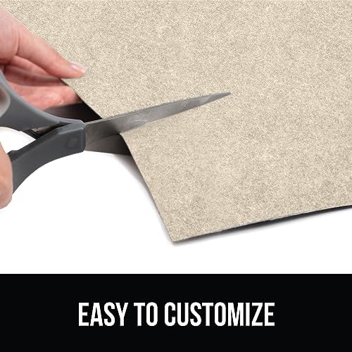GORILLA GRIP LeakGuard Under Sink Mat for Kitchen Cabinet, 24x60 Beige - Image 5