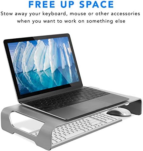 Mount-It! Aluminum 15.7" Monitor Stand for iMac - Image 2