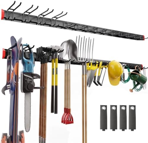 monTEK 96" Garage Tool Organizer Wall Mount, 925 LBS Heavy Duty Tool Rack by monTEK