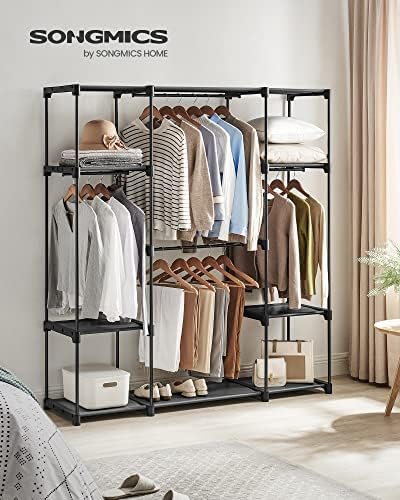 SONGMICS Portable Closet, Freestanding Closet Organizer, Clothes Rack - Image 2