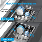 Delamu Over The Sink Dish Drying Rack for Small Kitchen - Image 2
