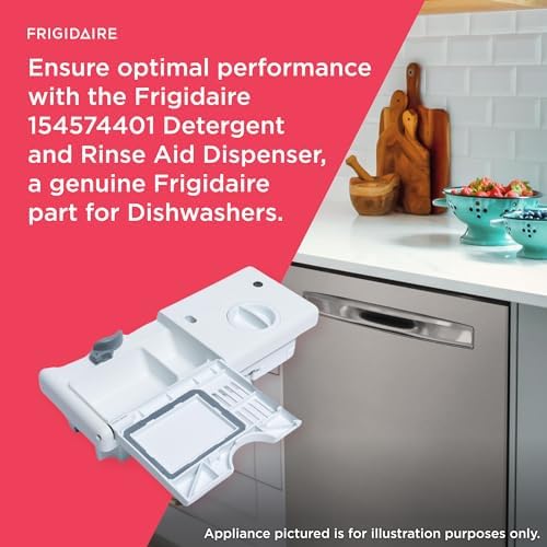 Frigidaire 154574401 Detergent and Rinse Dispenser for Dishwashers - Image 4