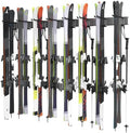 Ultrawall Ski Rack, Wall Mounted Ski Storage Rack, Garage Skis Holder by UltrawallGarageToolsOrganizer