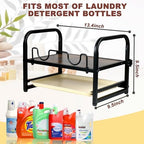Laundry Detergent Holder & Laundry Detergent Soap Dispenser - Liquid Laundry Detergent Organizer with Drip Tray & Adjustable Tilting Board, for Laundry Room Organization and Storage - Image 4