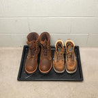 PIG Multifunctional Easy to Clean Tray | Boot Shoe Tray | Garden Work Tray | Car Oil Drip Tray | Indoor or Outdoor Use | 17" W x 24" L x 1" H | 1.46 Gallon Sump Capacity | 12 Count | PM50846-1109 - Image 5