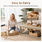 StorageWorks Large Wicker Baskets for Organizing,Pantry Storage Bins,1-Pack - Image 5