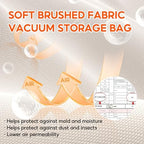 Storage Bags for Clothing - 14.8 Gal Space Saver Collapsible Vacuum Storage Boxes with Lids, Stackable Storage Bins, Large blanket Storage Bags for Comforter, Sweaters & Cashmere(4-Pack) - Image 6