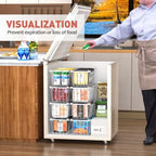 Goovilla Freezer Organizer Bins for 5-7 Cu.FT Chest Freezer, 4 Pack White - Image 5