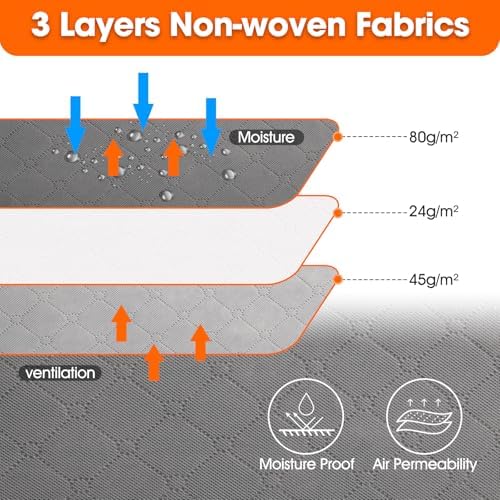 VZZNN 10 Pack Clothes Storage Bags 90L Foldable Storage Bins with Lids - Image 4