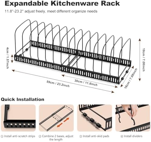 Housolution 2 Pack Cutting Board and Baking Tray Cookie Sheet Organizer - Image 5