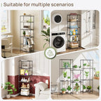 Golpart 6Tier Adjustable Storage Shelves Metal Wire Shelving Standing Shelf - Image 6