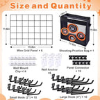 Wall Mount Toy Gun Storage Organizer with Bag,Organizer for Toy Gun - Image 6