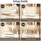 Stackable Purse Organizer for Closet Acrylic Shelf Divider, 6 Pack - Image 7