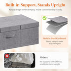 Lifewit 80L Under Bed Storage Containers, 9.8 Inch Tall Underbed Clothes Storage Organizer Bin with Sturdy Sidewalls, Bottom, 3 Lids, Deep Storage Drawer for Clothes, Shoes, Blankets, Pillows 2 Pack - Image 4