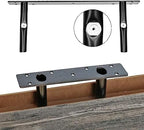 QEEIG ‎Bathroom Shelves with Decor Sign (Grey, 15.7") - Image 7