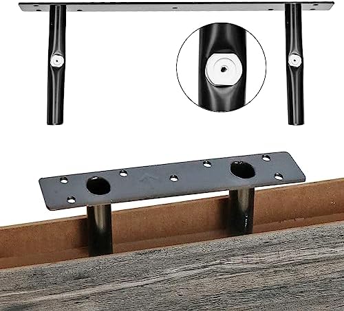 QEEIG ‎Bathroom Shelves with Decor Sign (Grey, 15.7") - Image 7