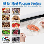 AENTGIU 200 Precut Vacuum Sealer Bags For Food, 8x12 Inch Thick BPA-Free - Image 5