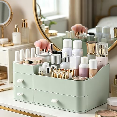 Makeup Organizer with 3 Drawers, Bathroom Counter Organizer. - Image 2