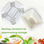 6 Pack Fruit Storage Containers for Fridge Produce Saver Veggie Container - Image 6