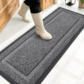 OLANLY Front Door Mat Outside 47x17, All-Season Heavy-Duty Rubber Doormat by OLANLY