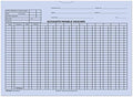 Accounts Payable Voucher Envelopes (Form #DSA-540) (Several Colors) (100 per Pack) (Blue) by DonkeyAutoProducts