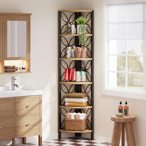 Tribesigns 6-Tier Corner Shelf - Image 7