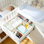DIMJ Drawer Organizer Clothes Storage - 30 Pack Baby Dresser Organizer for Nursery, Small Fabric Closet Drawer Organizer Bins for Underwears Socks, Foldable Storage Dividers Organization for Bedroom - Image 2