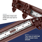 Sliding Tie Rack Hanger for Closet, 20 Tie Pull Out Belt Rack Organizer - Image 4
