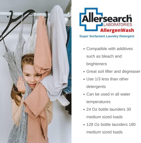Allersearch AllergenWash 24 Oz Laundry Detergent - Image 5