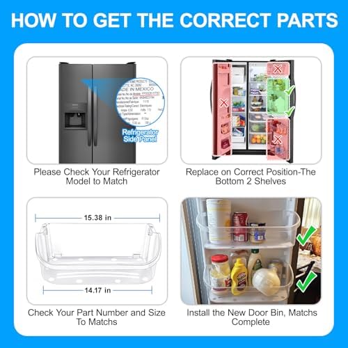 ALVAR 240356402 Refrigerator Door Bin for Frigidaire Door Shelf Replacement - Image 5