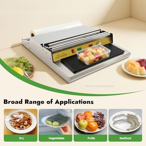 Hand Wrapping Machine, Commercial Heating Film Wrapper,17.8 Inch Width - Image 6