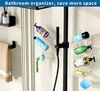 AITEE Acrylic Bathroom Organizer Caddy Shampoo Holder Combination Shelf - Image 2