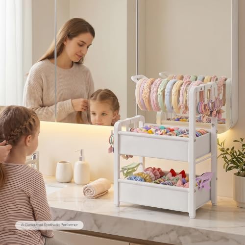 HOOBRO Headband Holder Stand for Girls Women, Hair Accessories Organizer - Image 4