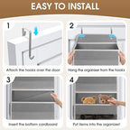 2 Pcs Over The Door Organizer Large Capacity Hanging Storage Room Organizer - Image 3