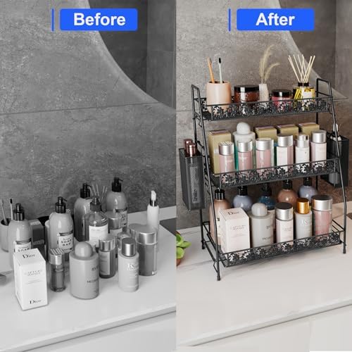 3 Tier Shelf Storage Rack Organizer for Countertop Spice Racks - Image 5