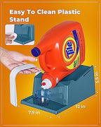 Liquid Laundry Detergent Holder Stand with Drip Tray - 2 Pack - Slate Grey - Image 2