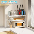 2-Tier Pots and Pans Organizer Under Cabinet,Pot Organizers Inside Cabinet - Image 5